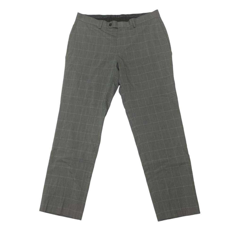 Lauren Ralph Lauren Men’s Grey Plaid Pants Size 34 x 29